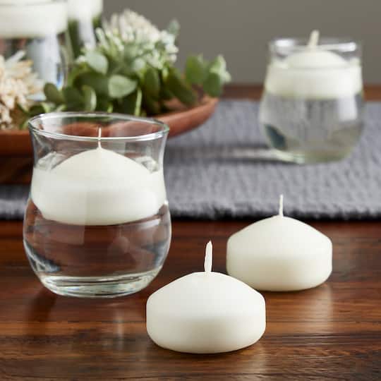 12 Packs: 20 ct. (240 total) Ivory Floating Candles by Ashland®